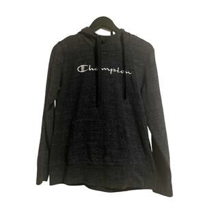 EUC Champion Black Hoodie Women's Size Medium
